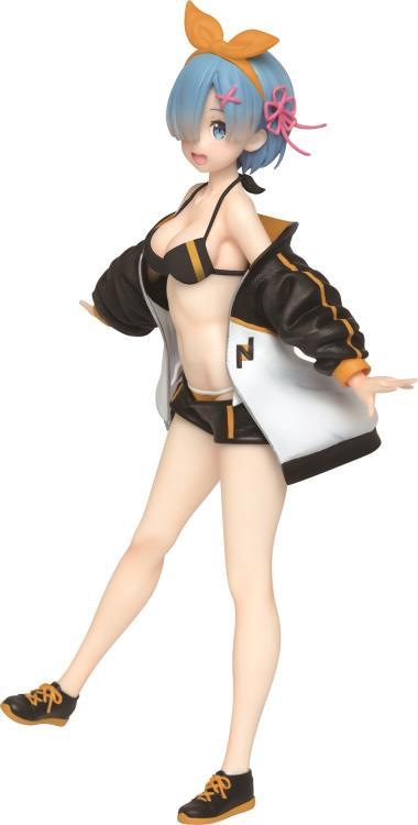 Re:Zero Starting Life in Another World Rem (Jumper Swimsuit Ver.) Renewal Edition Precious Figure - Image 5