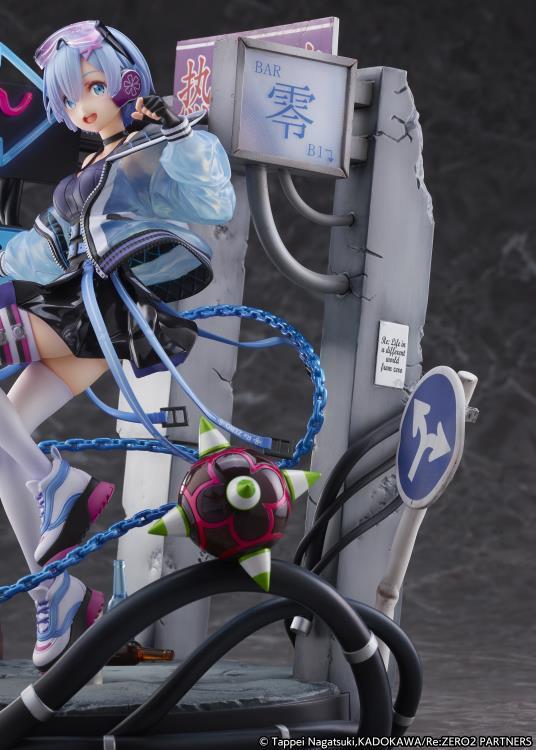 Re Zero Starting Life in Another World Rem (Neon City Ver.) 1/7 Scale Shibuya Scramble Figure - Image 12