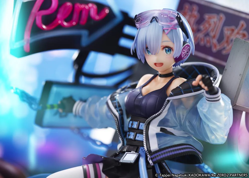 Re Zero Starting Life in Another World Rem (Neon City Ver.) 1/7 Scale Shibuya Scramble Figure - Image 14