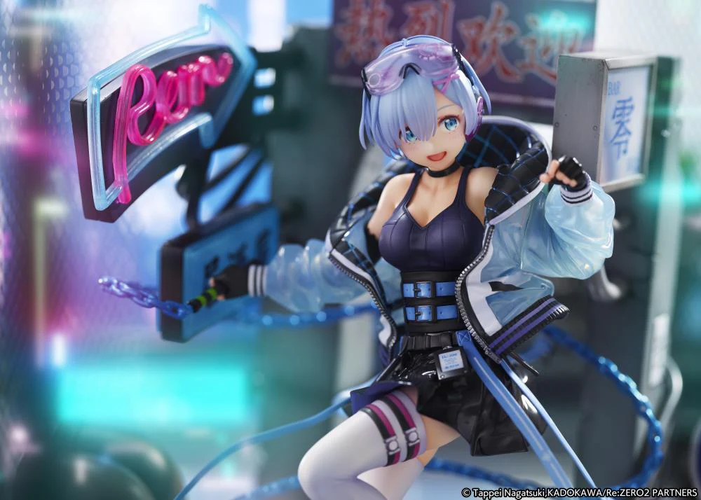 Re Zero Starting Life in Another World Rem (Neon City Ver.) 1/7 Scale Shibuya Scramble Figure - Image 16