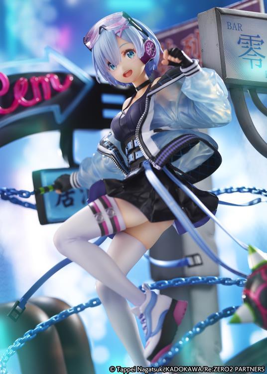 Re Zero Starting Life in Another World Rem (Neon City Ver.) 1/7 Scale Shibuya Scramble Figure - Image 17