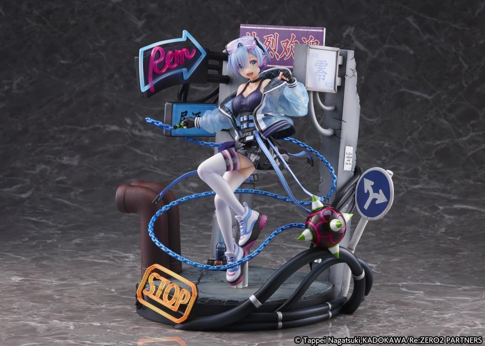 Re Zero Starting Life in Another World Rem (Neon City Ver.) 1/7 Scale Shibuya Scramble Figure - Image 2
