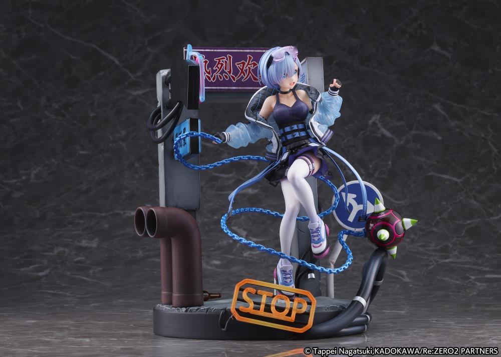 Re Zero Starting Life in Another World Rem (Neon City Ver.) 1/7 Scale Shibuya Scramble Figure - Image 4