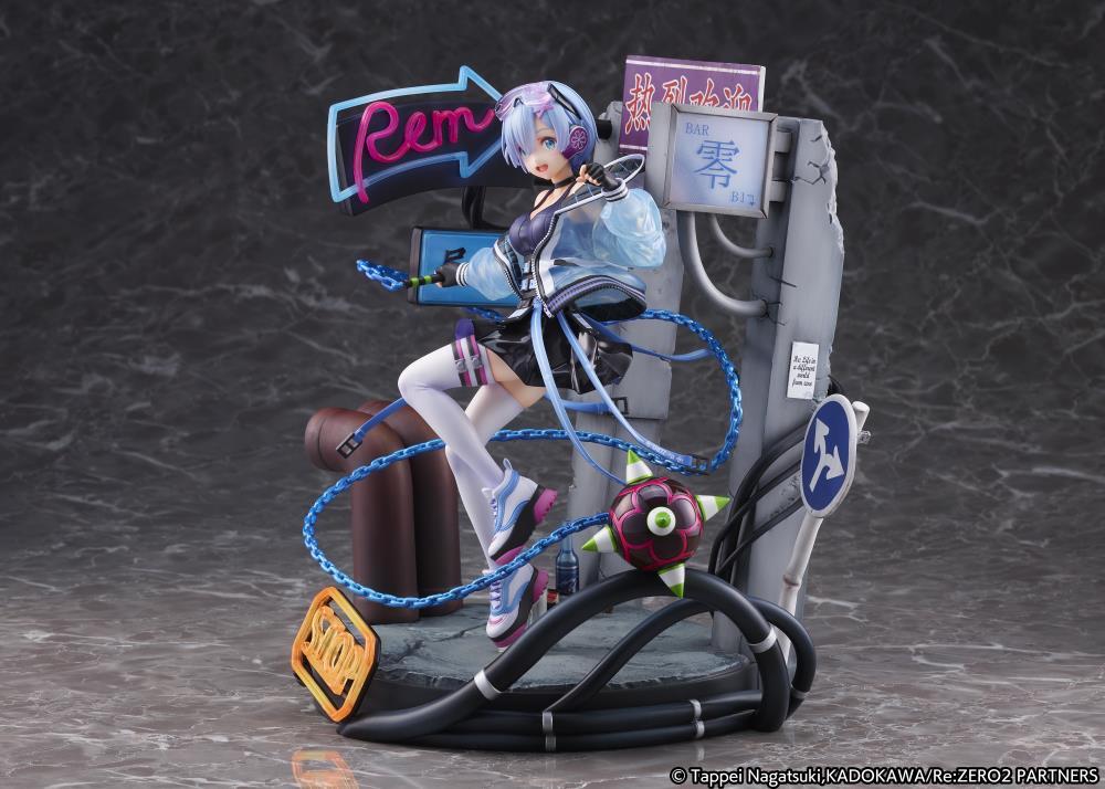 Re Zero Starting Life in Another World Rem (Neon City Ver.) 1/7 Scale Shibuya Scramble Figure - Image 7