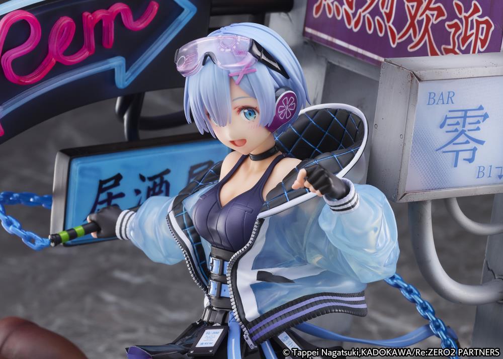 Re Zero Starting Life in Another World Rem (Neon City Ver.) 1/7 Scale Shibuya Scramble Figure - Image 9