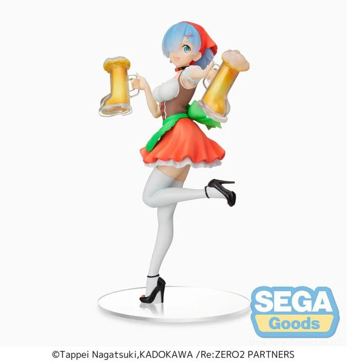 Re Zero Starting Life in Another World Rem (Oktoberfest Ver.) Super Premium Figure (Reissue) - Image 2