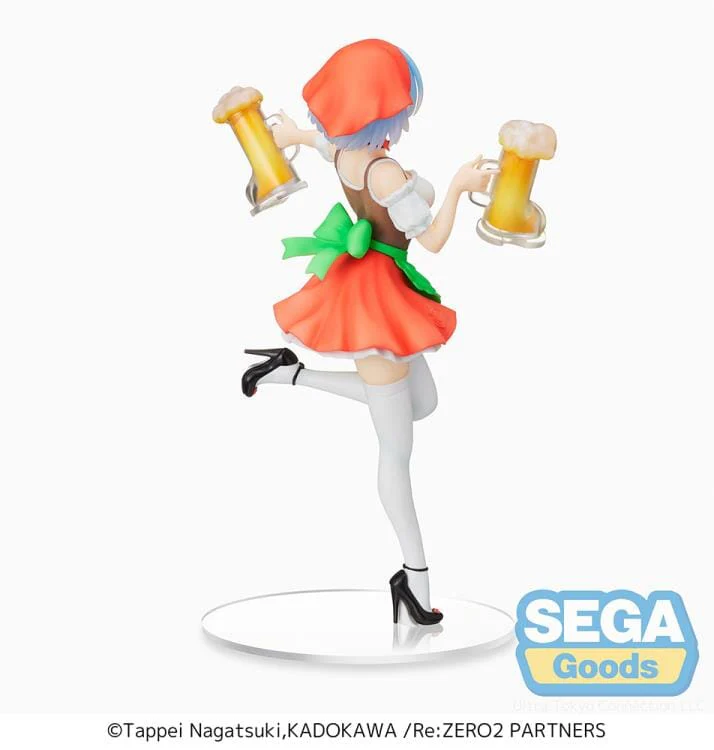 Re Zero Starting Life in Another World Rem (Oktoberfest Ver.) Super Premium Figure (Reissue) - Image 3