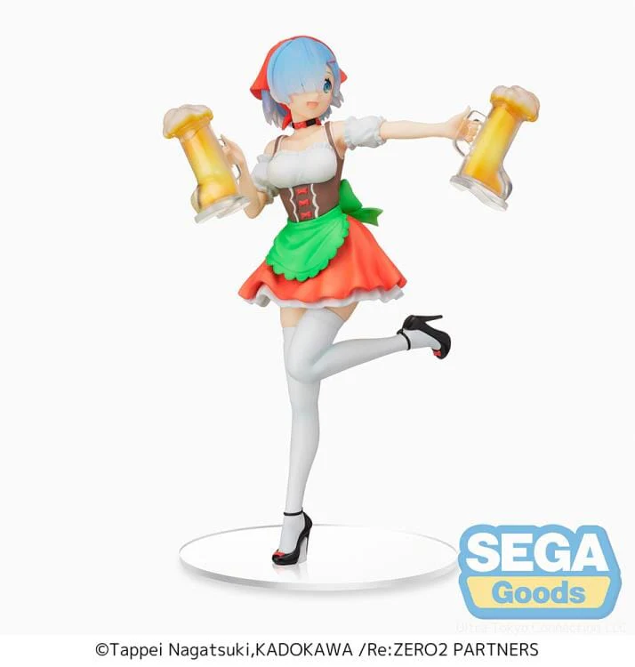 Re Zero Starting Life in Another World Rem (Oktoberfest Ver.) Super Premium Figure (Reissue) - Image 4