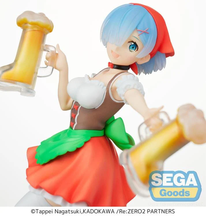 Re Zero Starting Life in Another World Rem (Oktoberfest Ver.) Super Premium Figure (Reissue) - Image 6