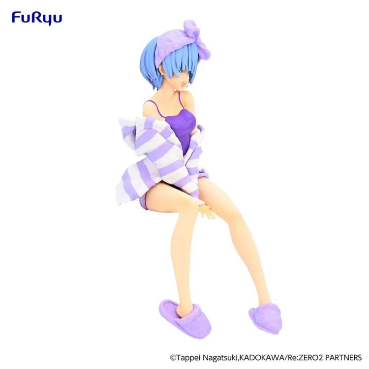 Re Zero Starting Life in Another World Rem (Room Wear Purple Color Ver.) Noodle Stopper Figure - Image 4