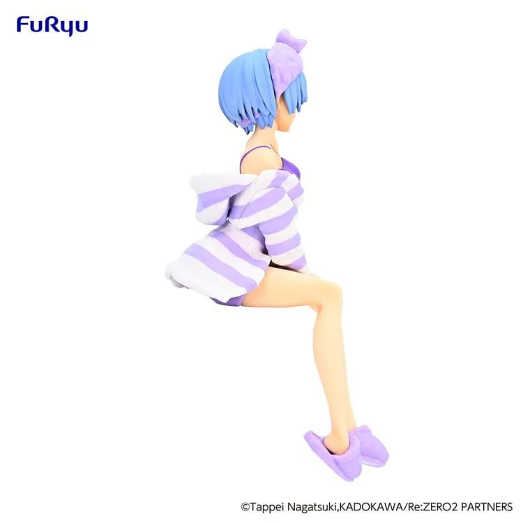Re Zero Starting Life in Another World Rem (Room Wear Purple Color Ver.) Noodle Stopper Figure - Image 5