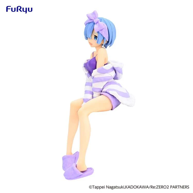Re Zero Starting Life in Another World Rem (Room Wear Purple Color Ver.) Noodle Stopper Figure - Image 6
