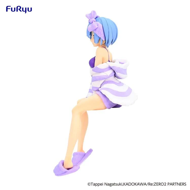 Re Zero Starting Life in Another World Rem (Room Wear Purple Color Ver.) Noodle Stopper Figure - Image 7