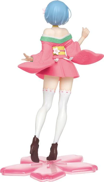 Re:Zero Starting Life in Another World Rem (Sakura Ver.) Renewal Edition Precious Figure - Image 4