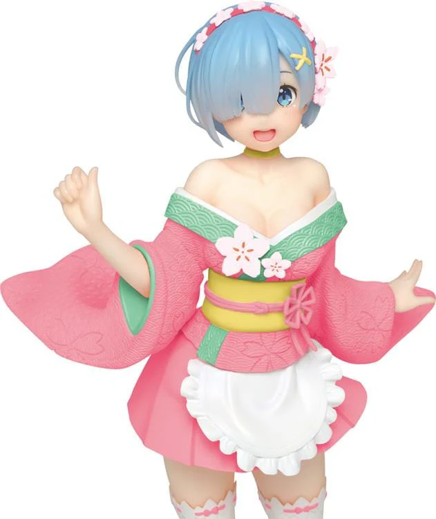 Re:Zero Starting Life in Another World Rem (Sakura Ver.) Renewal Edition Precious Figure - Image 5