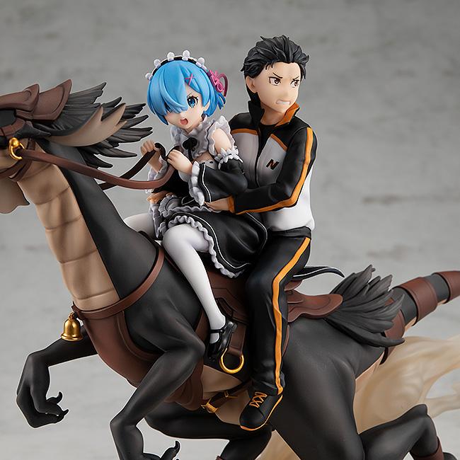 Re:Zero Starting Life in Another World Rem & Subaru (Attack on the White Whale) Figure - Image 3