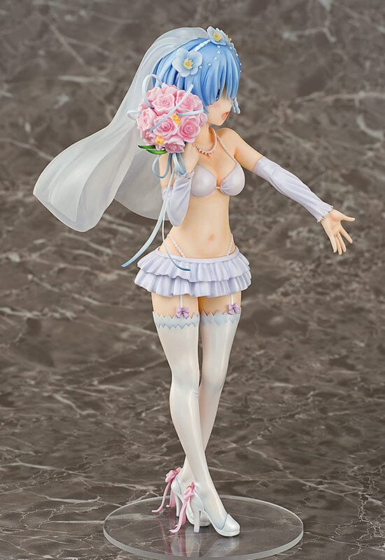 Re:Zero Starting Life in Another World Rem (Wedding Ver.) 1/7 Scale Figure (Reissue) - Image 6