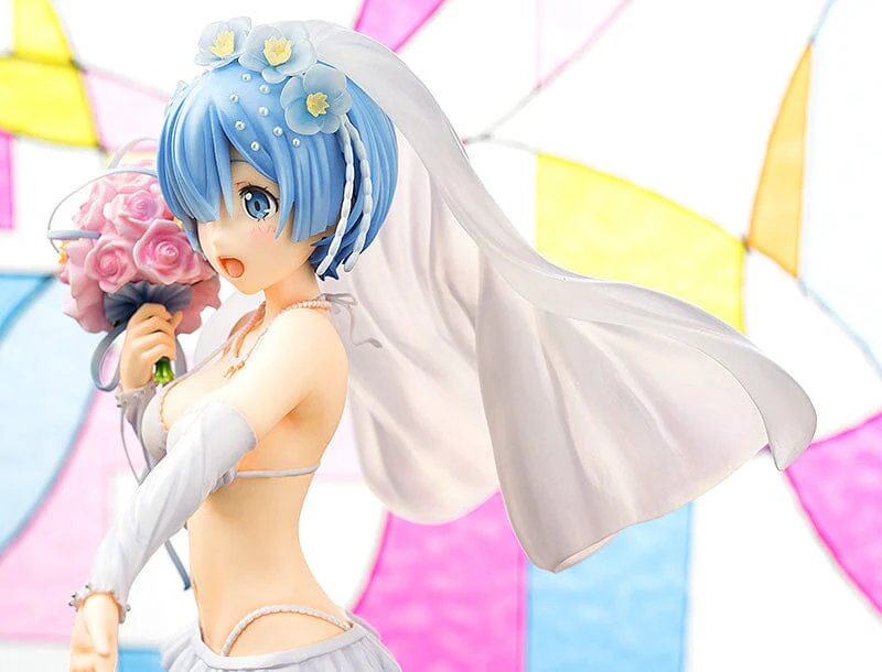 Re:Zero Starting Life in Another World Rem (Wedding Ver.) 1/7 Scale Figure (Reissue) - Image 8