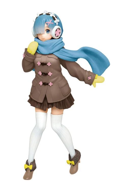 Re:Zero Starting Life in Another World Rem (Winter Coat Ver.) Renewal Edition Precious Figure - Image 3