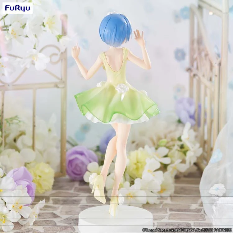 Re Zero Starting Life in Another World Trio-Try-iT Rem (Flower Dress Ver.) Figure - Image 3
