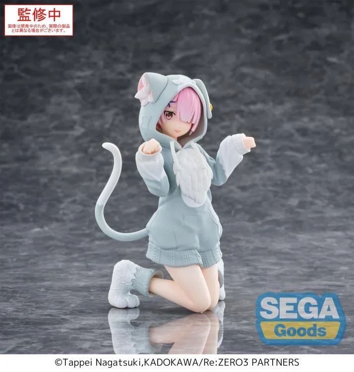 Re Zero Starting Life in Another World Yumemirize Ram (Mofumofu Pack) Figure - Image 2