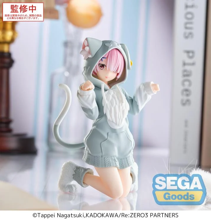 Re Zero Starting Life in Another World Yumemirize Ram (Mofumofu Pack) Figure - Image 4