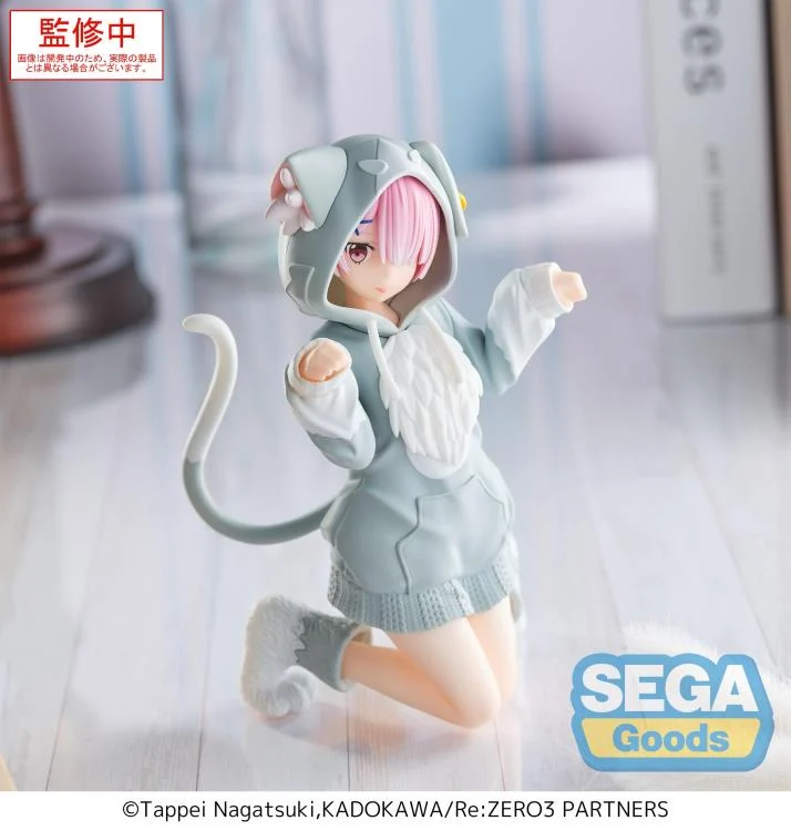 Re Zero Starting Life in Another World Yumemirize Ram (Mofumofu Pack) Figure - Image 6