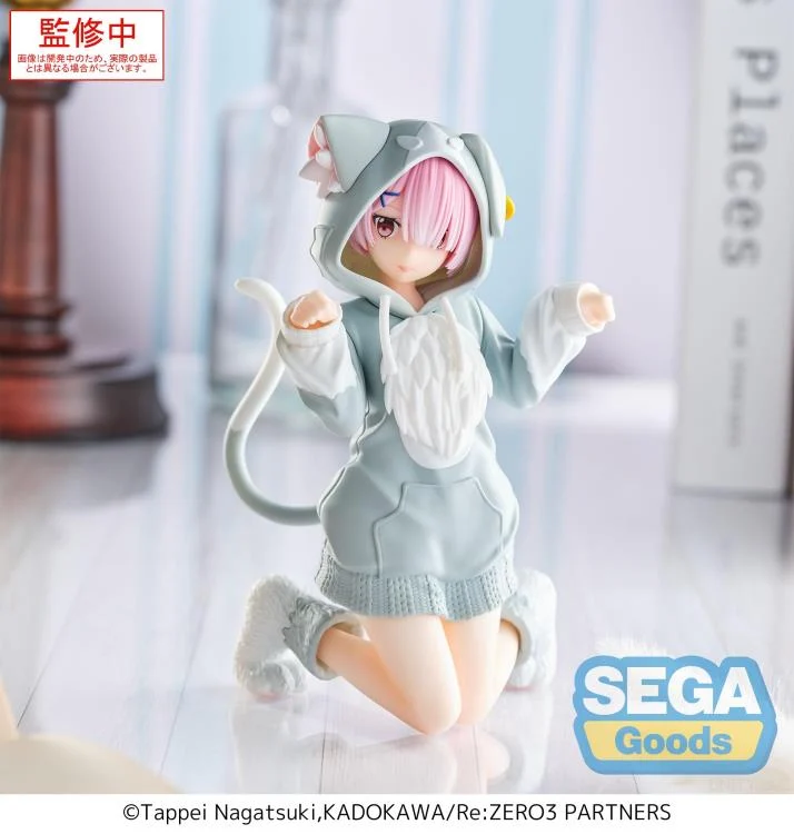 Re Zero Starting Life in Another World Yumemirize Ram (Mofumofu Pack) Figure - Image 7