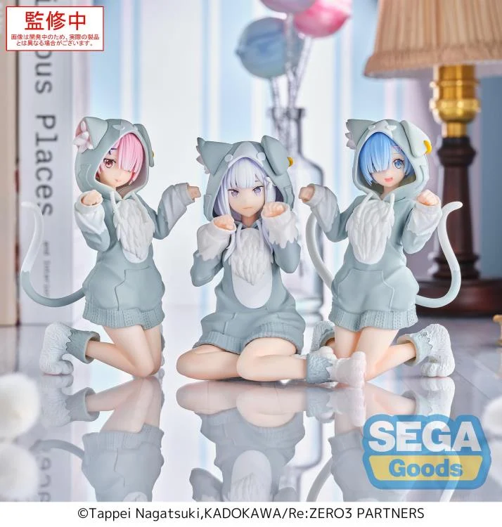 Re Zero Starting Life in Another World Yumemirize Ram (Mofumofu Pack) Figure - Image 9