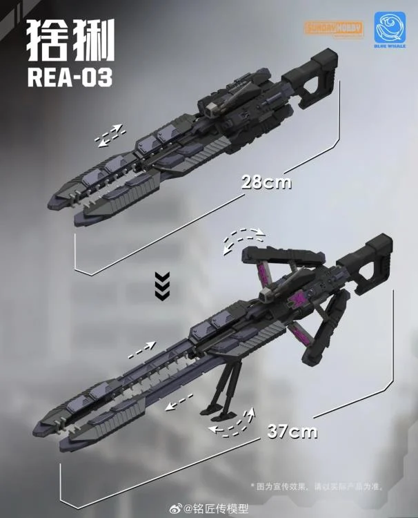 REA-03 Lynx 1/100 Scale Model Kit - Image 9