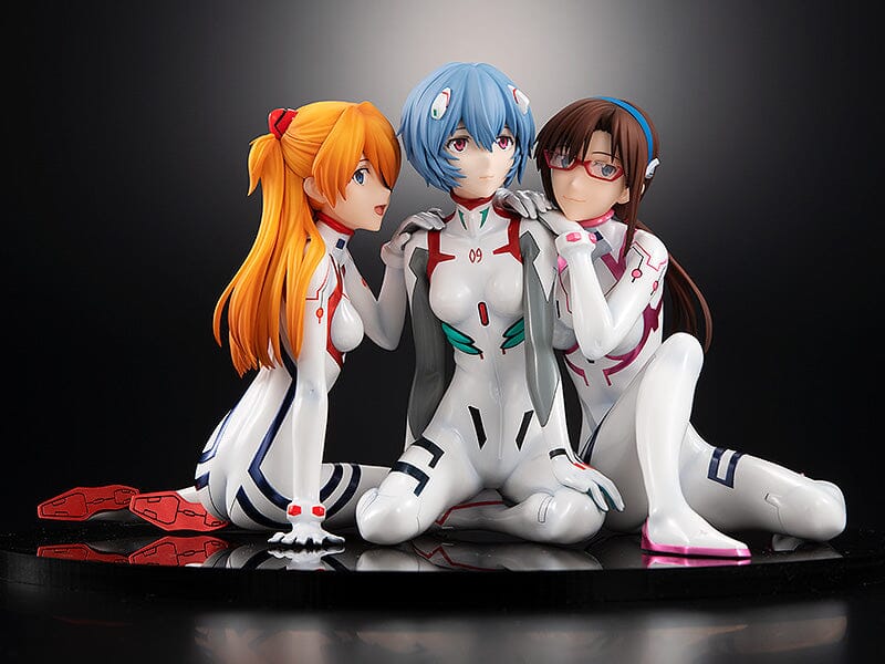 Rebuild of Evangelion KD Colle Asuka/Rei/Mari (Newtype Cover Ver.) 1/8 Scale Figure Set - Image 3