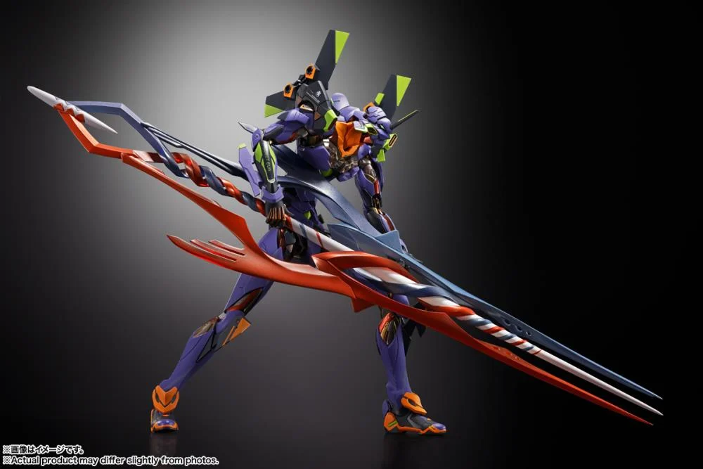 Rebuild of Evangelion Metal Build Evangelion 01 Test Type 01 (30th with the Spear of Gaius) Action Figure - Image 2