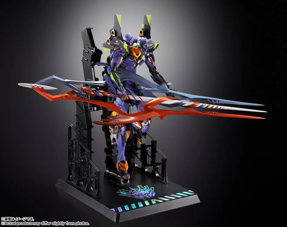 Rebuild of Evangelion Metal Build Evangelion 01 Test Type 01 (30th with the Spear of Gaius) Action Figure - Image 3