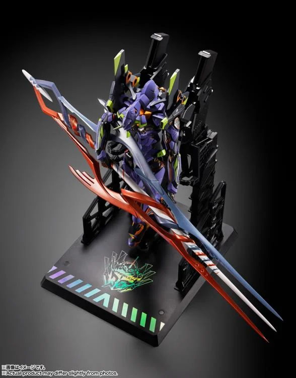 Rebuild of Evangelion Metal Build Evangelion 01 Test Type 01 (30th with the Spear of Gaius) Action Figure - Image 4