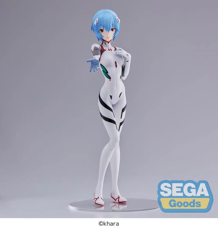Rebuild of Evangelion Rei Ayanami (Hand Over/Momentary White) Super Premium Figure - Image 2