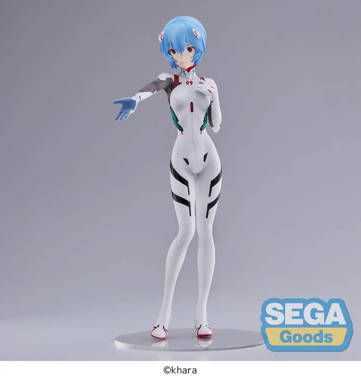 Rebuild of Evangelion Rei Ayanami (Hand Over/Momentary White) Super Premium Figure - Image 3