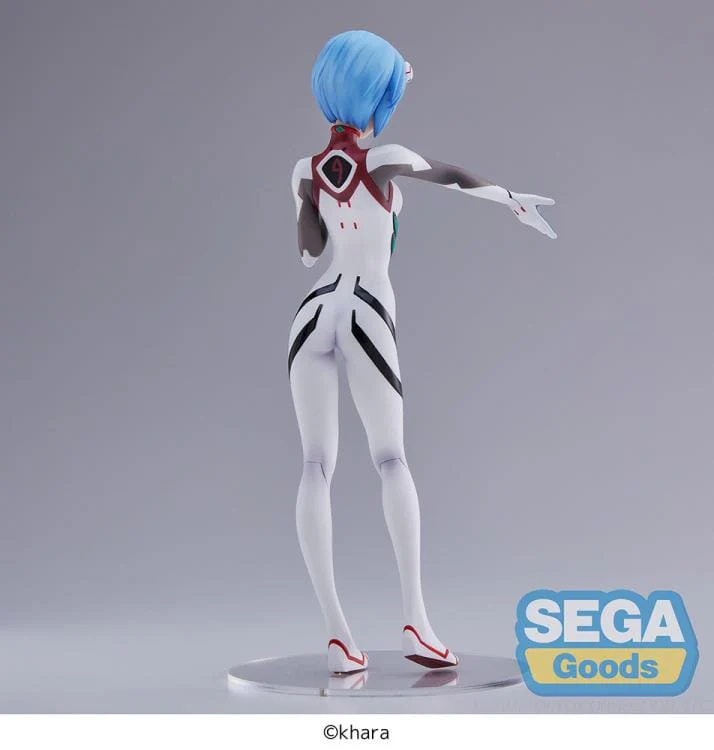 Rebuild of Evangelion Rei Ayanami (Hand Over/Momentary White) Super Premium Figure - Image 4