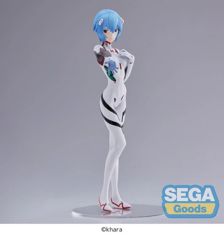 Rebuild of Evangelion Rei Ayanami (Hand Over/Momentary White) Super Premium Figure - Image 5