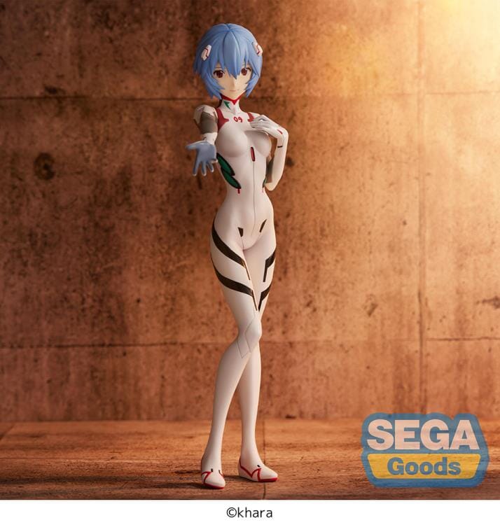 Rebuild of Evangelion Rei Ayanami (Hand Over/Momentary White) Super Premium Figure - Image 6