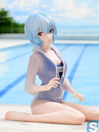 Rebuild of Evangelion Yumemirize Rei Ayanami (School Swimsuit Ver.) Figure - Image 2