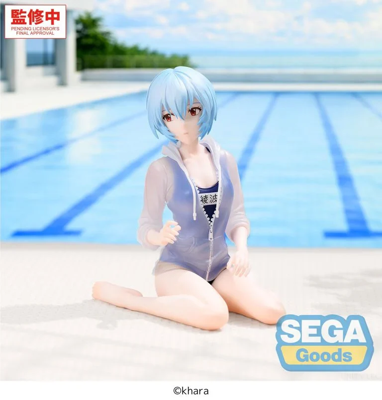 Rebuild of Evangelion Yumemirize Rei Ayanami (School Swimsuit Ver.) Figure - Image 4