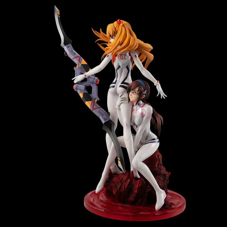 Rebuild of Evengelion Shikinami Asuka Langley & Makinami Mari Illustrious Figure - Image 4