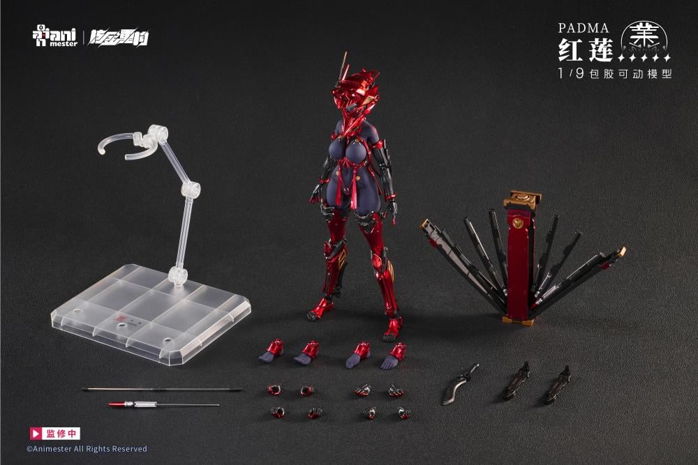 Red Padma 1/9 Scale Action Figure - Image 22