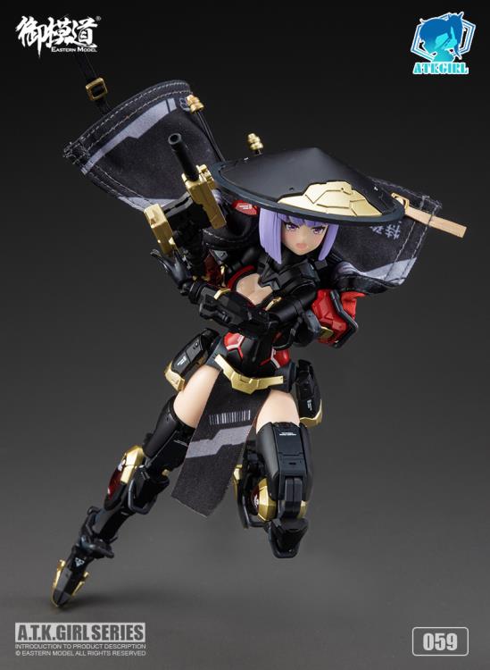 A.T.K. Girl Brocade-Clad Elite Guard (Jinyi Wei JW059 - Red Ver.) 1/12 Scale Model Kit - Image 10