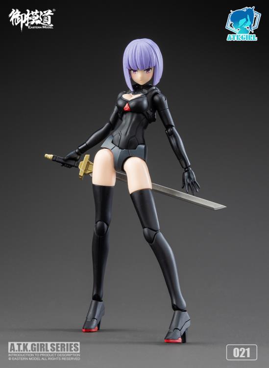A.T.K. Girl Brocade-Clad Elite Guard (Jinyi Wei JW021 - Red Ver.) 1/12 Scale Model Kit - Image 21