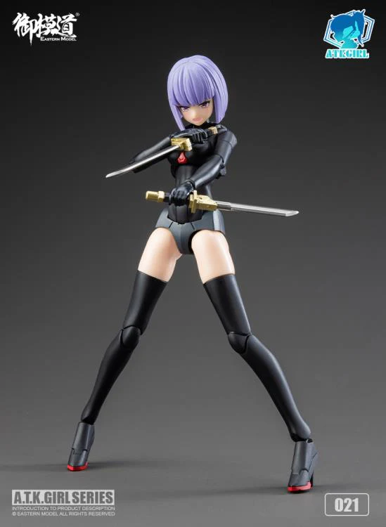 A.T.K. Girl Brocade-Clad Elite Guard (Jinyi Wei JW021 - Red Ver.) 1/12 Scale Model Kit - Image 22