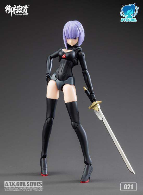 A.T.K. Girl Brocade-Clad Elite Guard (Jinyi Wei JW021 - Red Ver.) 1/12 Scale Model Kit - Image 23