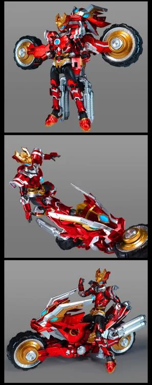 RevEvolution Super Beast Fire Armor Lin Fei & Phantom Lin Flash Model Kit - Image 13