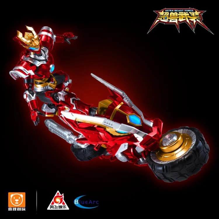 RevEvolution Super Beast Fire Armor Lin Fei & Phantom Lin Flash Model Kit - Image 3