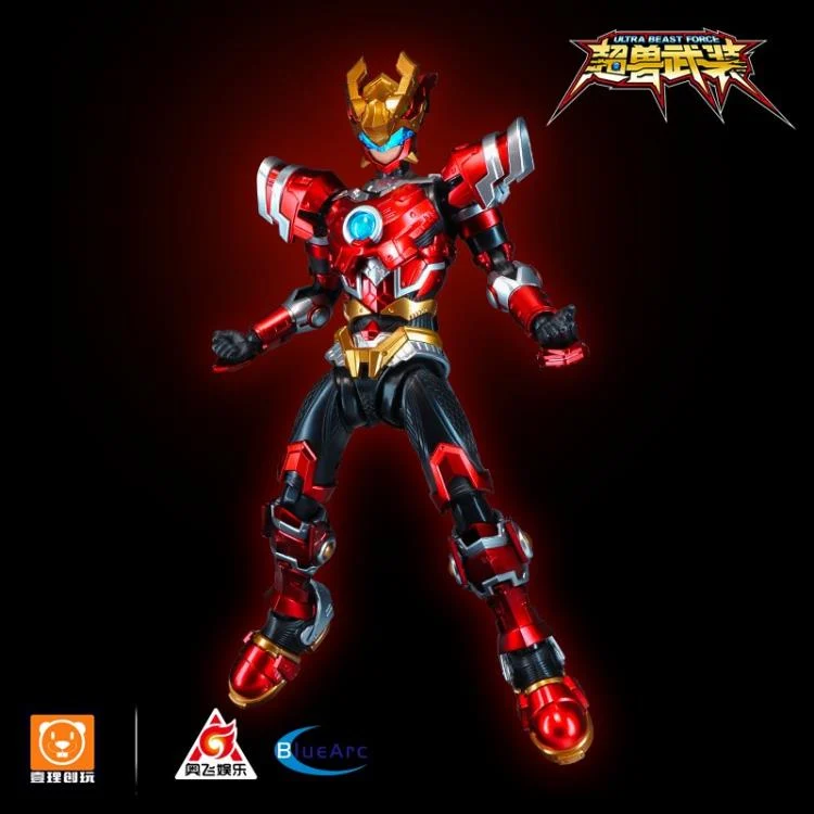 RevEvolution Super Beast Fire Armor Lin Fei & Phantom Lin Flash Model Kit - Image 4